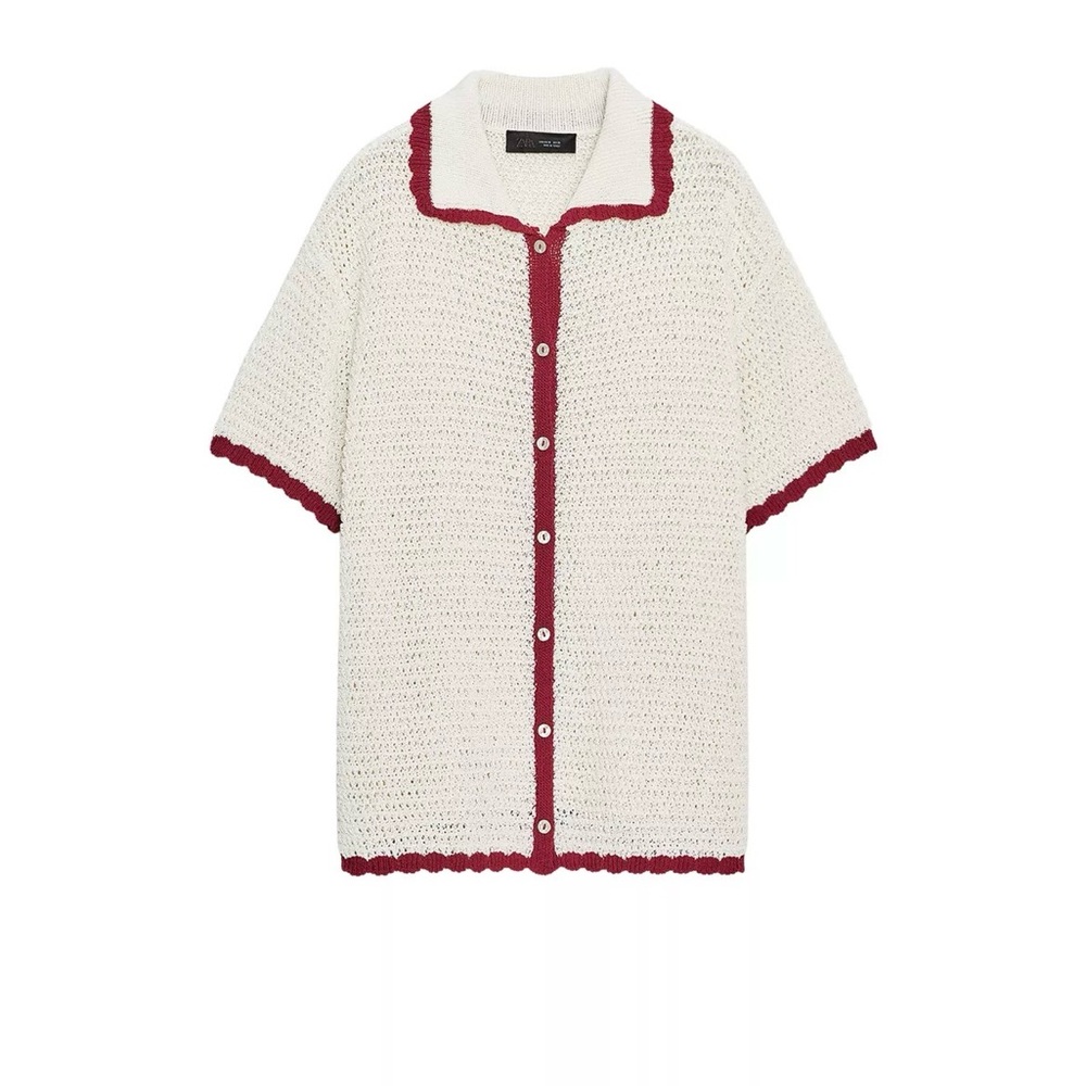 Zara Brand new Size L
Knitted polo Jacket